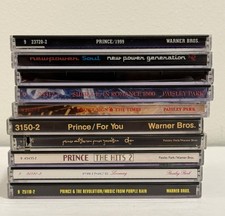 Lot of (10) Prince CDs - Purple Rain, 1999, Sign O' The Times, The Hits 2 ++ picture
