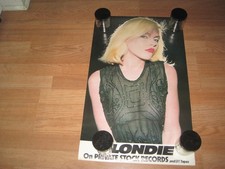 Blondie Debbie Harry 1976 Original Private Stock Poster 99.8% MINT picture