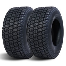 HALBERD Set 2 15x6.00-6 Lawn Mower Tires 4Ply 15x6x6 Turf Tractor Tire Tubeless picture