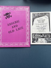 1973 Kenley Players Arsenic and Old Lace Play Cast Program Signed Autographed picture