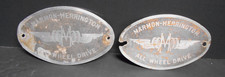 Pair of Marmon-Herrington Oval 5½