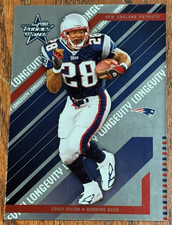 2004 LEAF & ROOKIES FOOTBALL LONGEVITY COREY DILLION PATRIOTS SERIAL #125-JUL426 picture