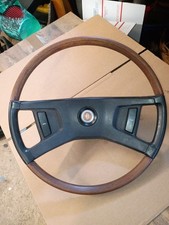  Vintage Datsun / Nissan Wood Steering Wheel Assembly Datsun 810 picture