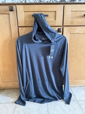 Under Armour Navy Long Sleeve Athletic Pullover picture