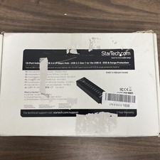 StarTech.com ST1030USBM 10 Port USB 3.0 Hub - Industrial - ESD and Surge Protect picture