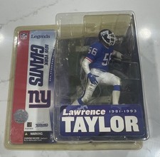 ORIGINAL NIB NEW YORK GIANTS LAWRENCE TAYLOR McFARLANE NFL LEGENDS SERIES 1 picture
