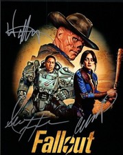 Fallout Autographed Original 8x10 Photo LOA TTM picture