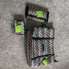 Vera Bradley Small Purse Sierra Stream Set w/ Wallet & Pill Case picture