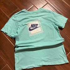 Nike green blue t shirt picture
