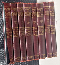 Library of Practical Electricity; Complete Set of 8; McGraw-Hill; 1900s; picture