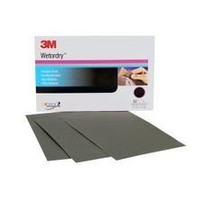 3M™ 02045 Wetordry™ Sheet, 2500 grade, 5 1/2 inches x 9 in, 2045 picture