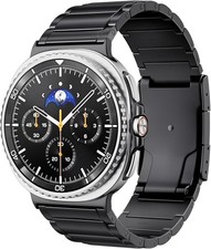 Case For Samsung Galaxy Watch 8 40mm 44mm & 8 Classic 46mm, Adjustable Titanium picture