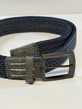 Cuater Belt by Travis Mathew•Mens L•Stretch Woven•Cheers 2.0•Dark Blue/Dark Gray picture