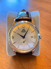 Orient Bambino Classic Automatic Beige Dial Watch (Reference: RA-AP0003S30B) picture