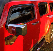 AVS 3M Tape-On Smoke Rain Guards Vent Visors Shade for 2006-2009 Hummer H3 SUV picture