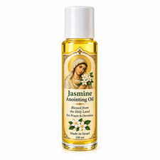 Mary Magdalena Jasmine Anointing Oil 100ml Blessed Jerusalem Holy Land Christian picture