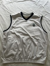 Kith x Wilson XL Sweater Vest Dobby Reversible Boxy Sleeveless picture