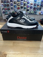 DEXTER WOMENS THE C9 LAVOY BLACK/WHITE Size 8 1/2 NEW IN BOX EXCELLENT BOWLING picture