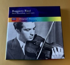Ruggiero Ricci Decca Recordings 1950-1960 5CD Box Set Ltd. Ed. Original Masters picture
