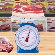 220LBS Heavy?Duty Mechanical Dial Scale Industrial Weighing Portion Measure-Tool picture