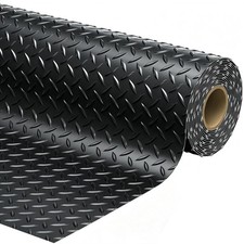 Garage Floor Mat, Non-Slip Rubber Mat, 2.8mm Thickened PVC Diamond Flooring Roll picture
