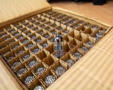 8 PCS 6N23P (E88CC / 6922 / 6DJ8) NOS VACUUM TUBES VOSKHOD. MIX. 1960-80's. picture