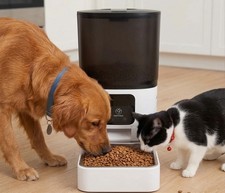 Large 6L SMART Automatic pet Feeder  & Stainless Steel Bowl - WIFI , Dog & Cat picture