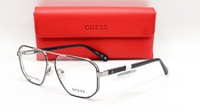 NEW GUESS GU50135 005 SHINY BLACK AUTHENTIC EYEGLASSES W CASE 57-14 picture