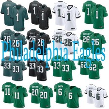 Men's Eagles Player Game Stitched Jersey NWT picture