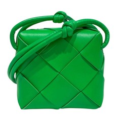 Bottega Veneta Parakeet Green Lambskin Leather Mini Cassette Camera Bag picture