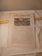 Rare Collectible Vintage Scottsburg IN 1937 Booster Book history advertising  picture
