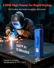 VEVOR 10LB Portable Welding Rod Oven 230W, 300°F Elec Electrode Dryer 120V picture