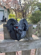 RAM Horned Skull With LEDs Truck Grill Emblem Fits Ram Trucks 09-12 Hellram picture