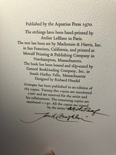 JACK COUGHLIN - GROTESQUES - SIGNED 1ST EDITION ARTIST'S PROOF LIMITED EDITION picture