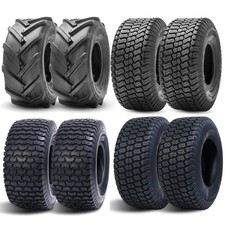 2PCS 16x6.50-8 Lawn Mower Tires Heavy Duty 4Ply 16x6.5-8 16x6.50x8 Turf Tyres picture