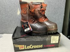NOS- La Crosse OUTDOORSMAN ICE-BOWL BOOTS RATED TO -125 Degrees 100% Waterproof picture