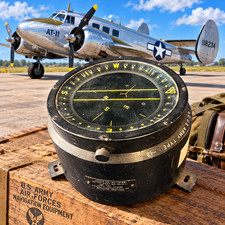 USAAF COMPASS AS REMOVED FROM an AT-11 AIRCRAFT picture