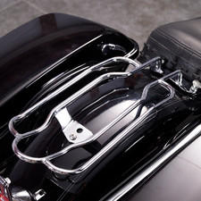 Durable Steel Solo Luggage Rack For Harley 2005-2017 Heritage Softail Classic picture