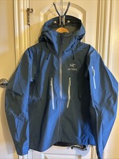 Arcteryx Alpha SV Light Blue Rain Ski Waterproof Jacket Men’s Size Extra Large picture