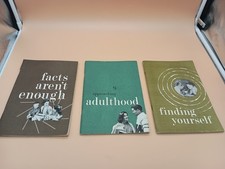 Set of 3 Vintage Sex Ed Booklets 1960s American Medical Association picture