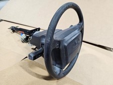 93-96 Jaguar XJS FLOOR SHIFT Steering Wheel & Column w Key Assembly SHIPPED picture
