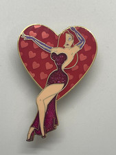 2007 Disney Auctions Jessica Rabbit with Hearts Facing Left Pin picture