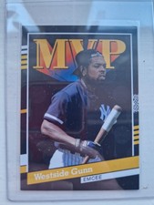 Westside Gunn Griselda MVP Custom Baseball Card NY Yankees Jersey 1991 Style picture