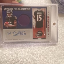 Panini 2019 Rookies & Stars Dress for Success Prime Marquise Brown DFS-MB 16/75 picture