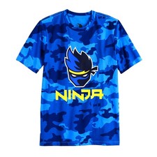Ninja Blue Camo T shirt  picture
