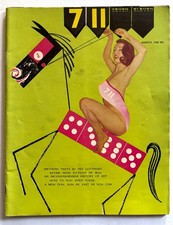 SEVEN ELEVEN March 1960  Pin-Up Glamour Humor Magazine Strip Poker Ted Gottfried picture