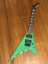 Jackson JS Series JS1X Randy Rhoads Minion Electric Guitar 6-String Neon Green picture