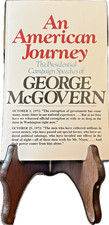 An American Journey by George McGovern, 1974 First Edition Paperback Signed picture