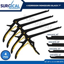 4 Pcs Kerrison Rongeurs 7
