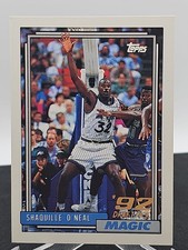 1992-93 Topps Shaquille O'Neal Gold #362 RC Orlando Magic picture